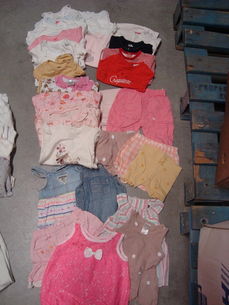 lot 35 vêtements été fille  0-12mois, Enlèvement, Comme neuf