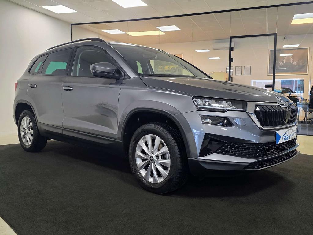 Skoda Karoq 1.0 TSI Active 110pk - BTW AFTREKBAAR, Argent ou Gris, Achat, Phares entièrement LED, Euro 6