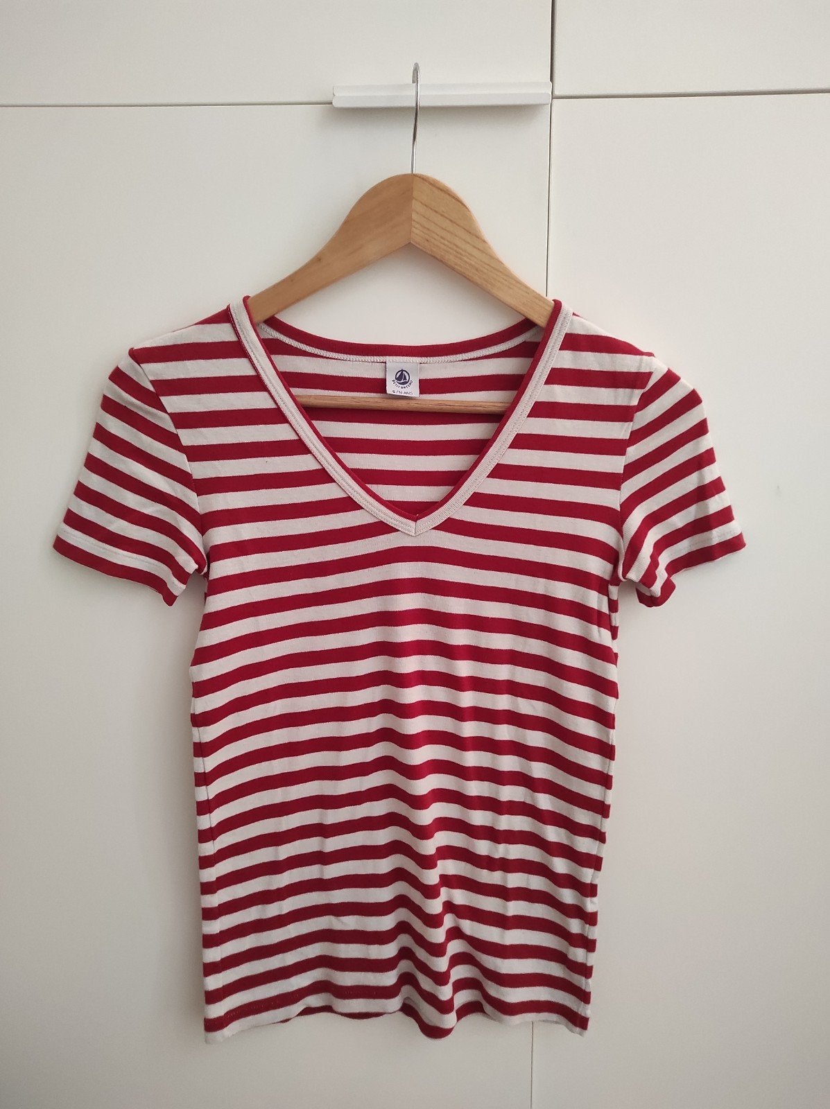 T-shirt Petit Bateau, Enlèvement, Rouge