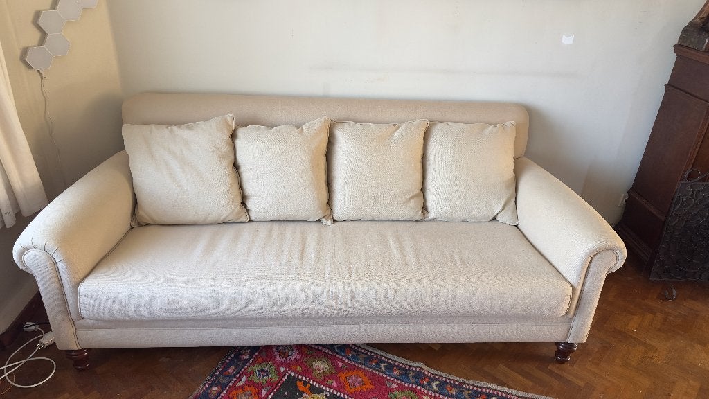 Sofa, Maison & Meubles, 200 à 250 cm, Banc droit, Comme neuf, Enlèvement