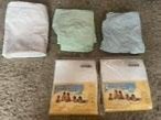 Draps housse pour matelas lit bébé, Enlèvement, Comme neuf, Bleu