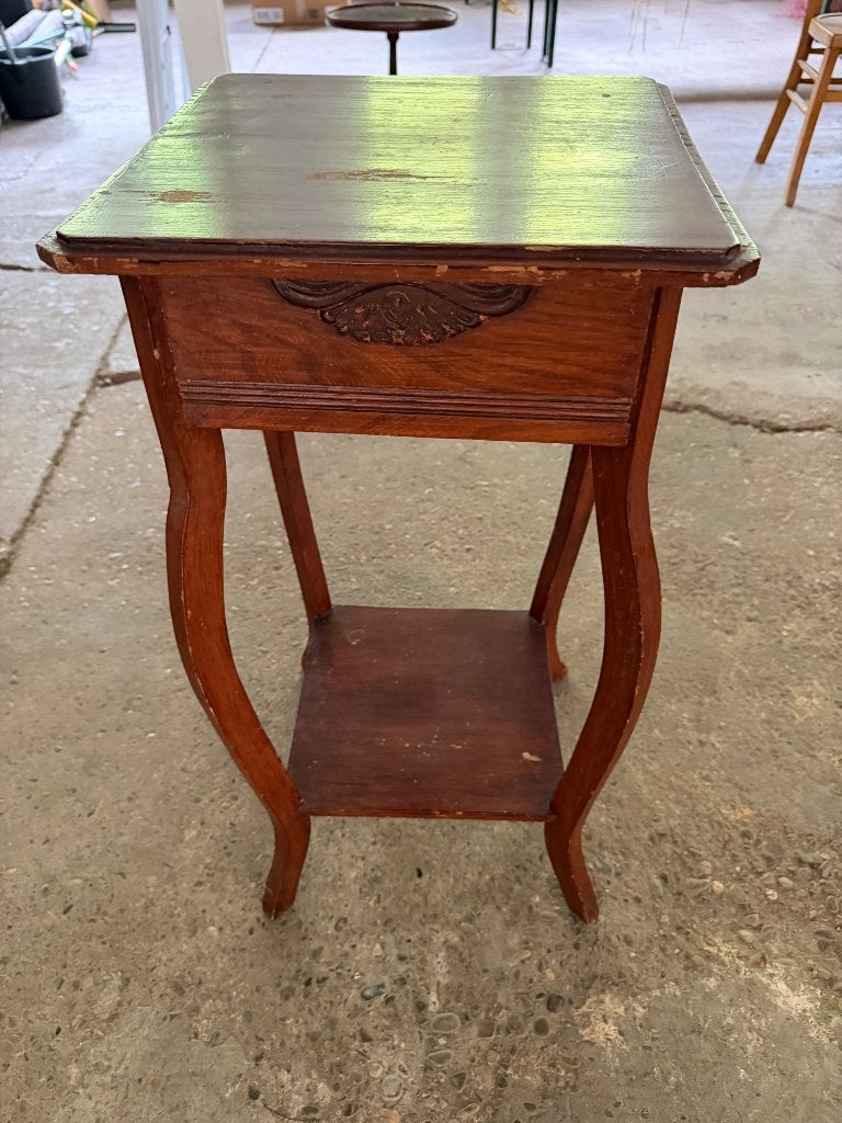 Houten pied de stal, Ophalen, Gebruikt