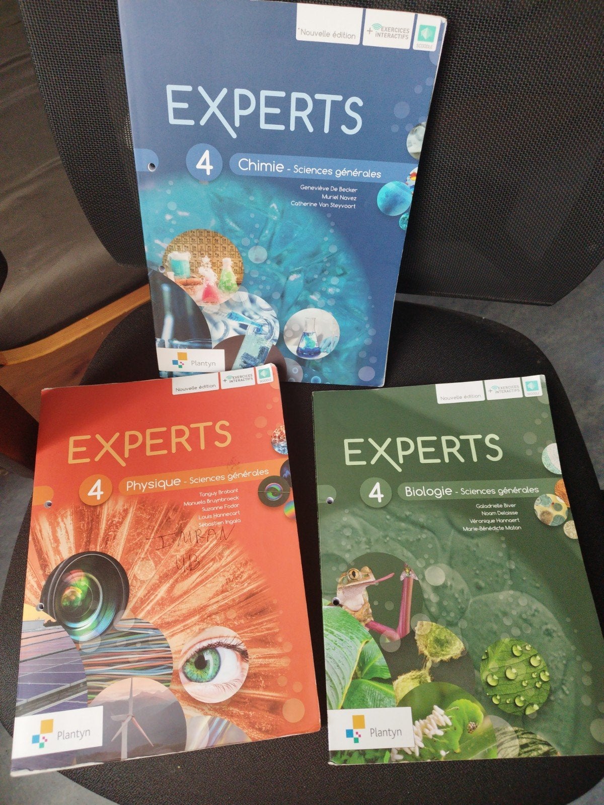 Manuel Experts 4e Biologie/Chimie/Physiques, Livres, Enlèvement ou Envoi