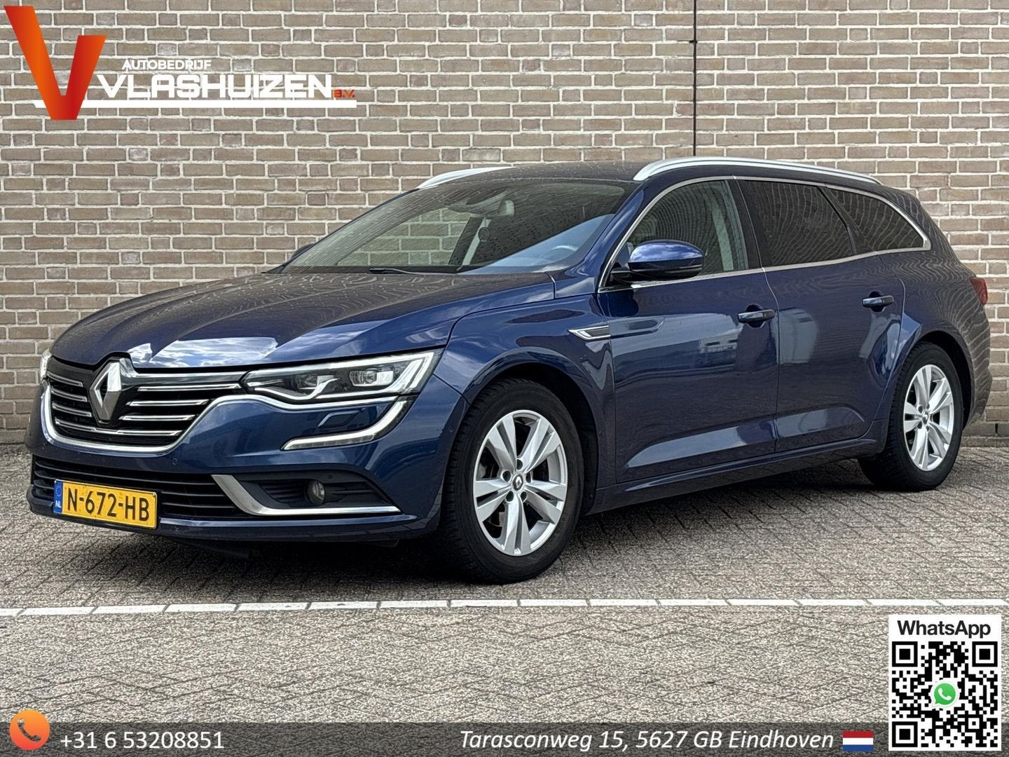 Renault Talisman Estate 1.5 dCi Intens | Camera | Leder | Cr, Autos, Renault, Achat, Entreprise, Boîte manuelle, Electronic Stability Program (ESP)