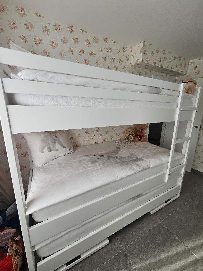 Stapelbed, Kinderen en Baby's, Kinderkamer | Stapelbedden en Hoogslapers, Zo goed als nieuw, Stapelbed, Ophalen
