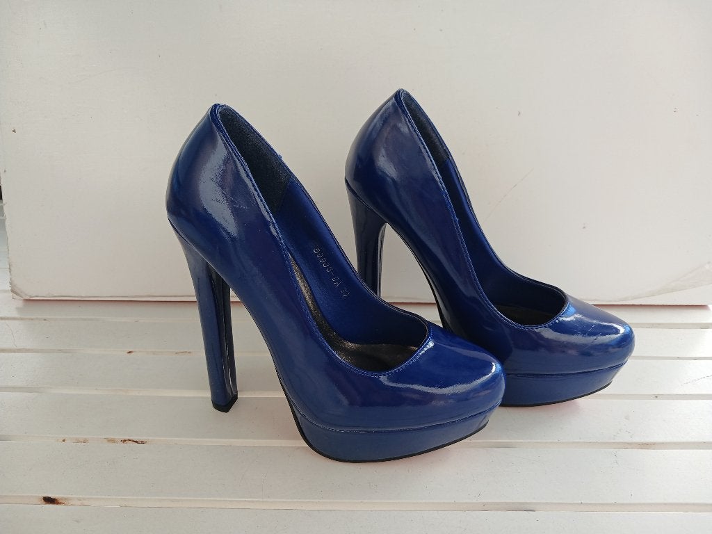 sexy pumps 36, Neuf, Escarpins, Bleu, Envoi