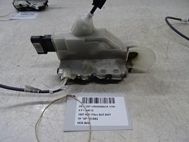 SERRURE DE PORTE AVANT GAUCHE DS DS 7 Crossback (205312), Utilisé, Gauche, Autres marques automobiles