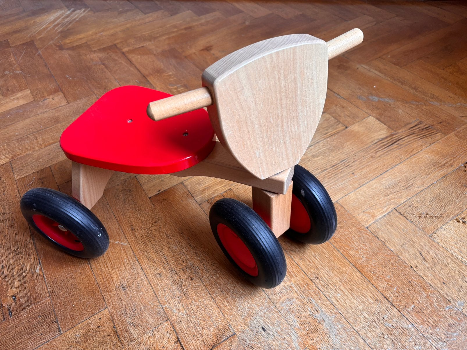 Houten loopfiets, Ophalen, Zo goed als nieuw, Loopfiets