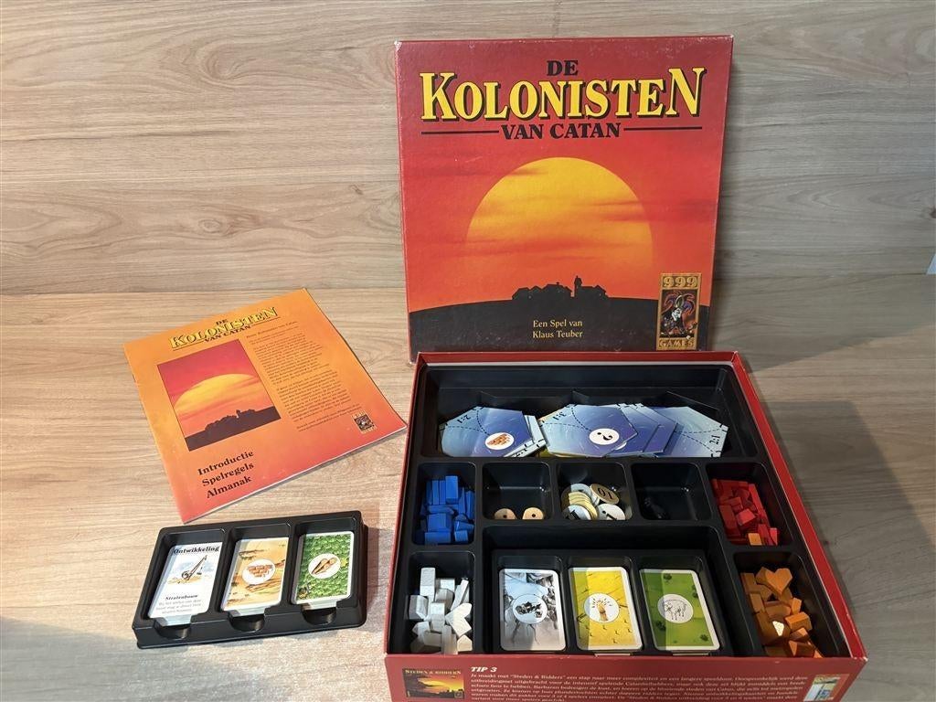 de kolonisten van catan hout - s7058, Ophalen of Verzenden, Zo goed als nieuw