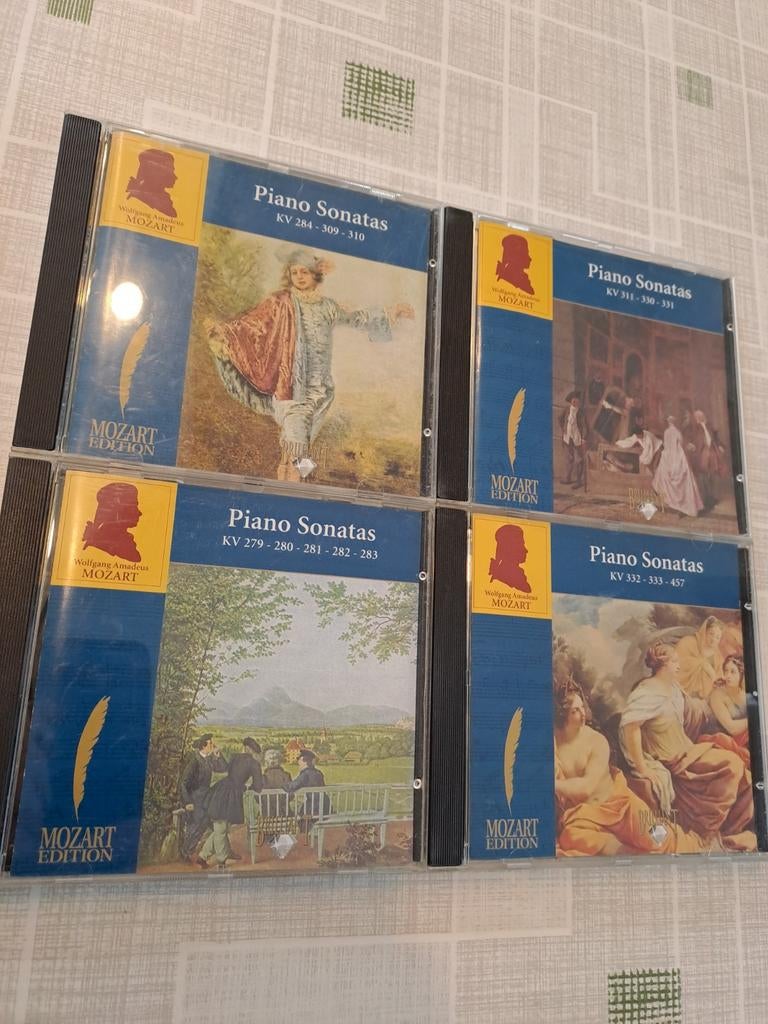 Klára Würtz, Mozart piano sonatas 4cd, Ophalen of Verzenden