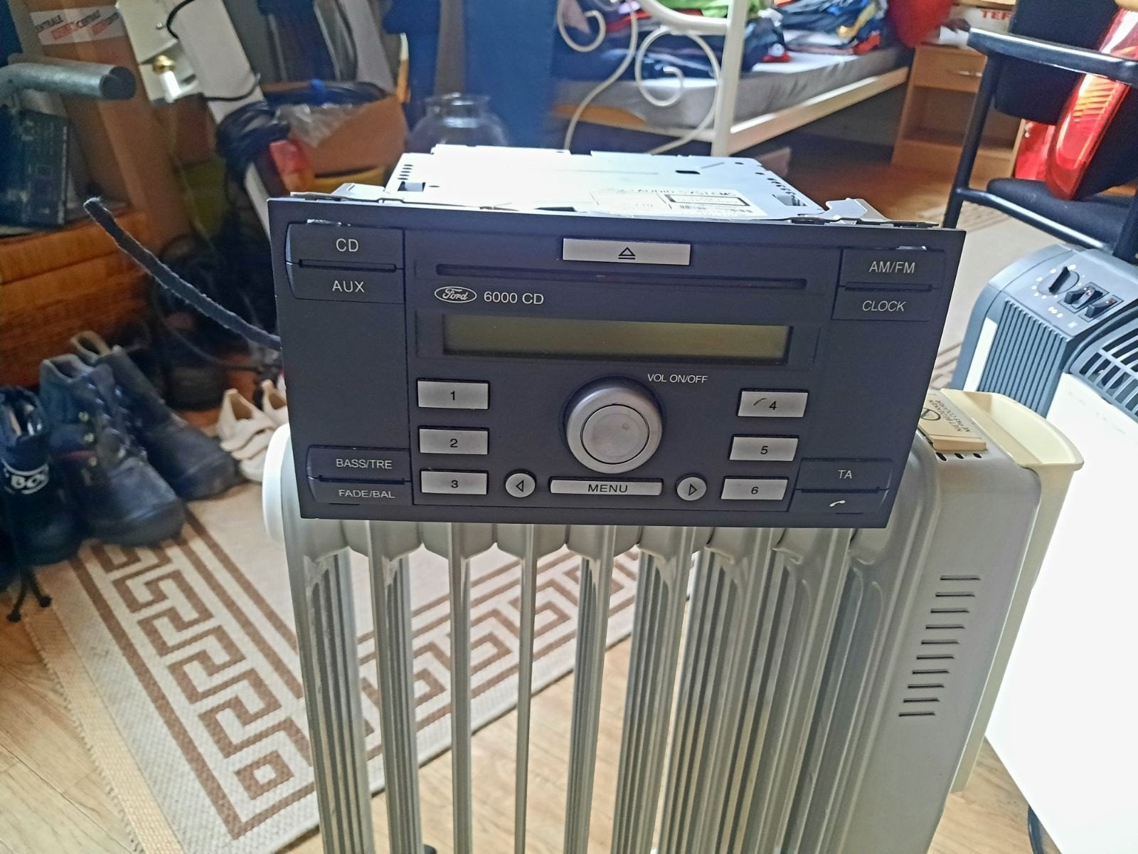 Radio cd ford fiesta in goed staat, Ophalen of Verzenden, Radio