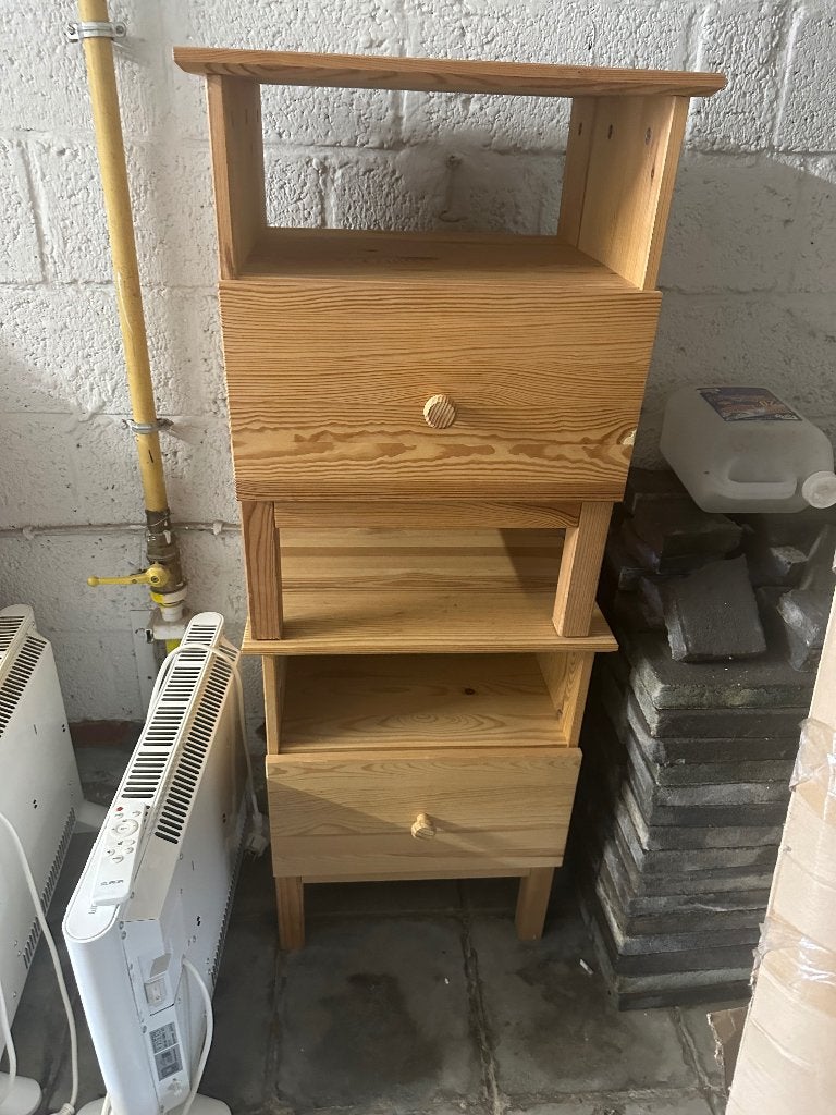 Nachtkastjes, 45 à 65 cm, Comme neuf, Enlèvement, 55 à 70 cm