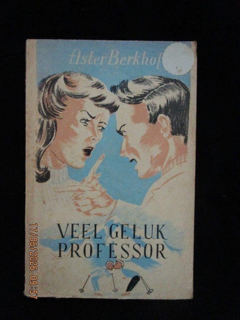 VEEL GELUK PROFESSOR  -  ASTER BERKHOF, België, ASTER BERKHOF, Ophalen of Verzenden, Zo goed als nieuw