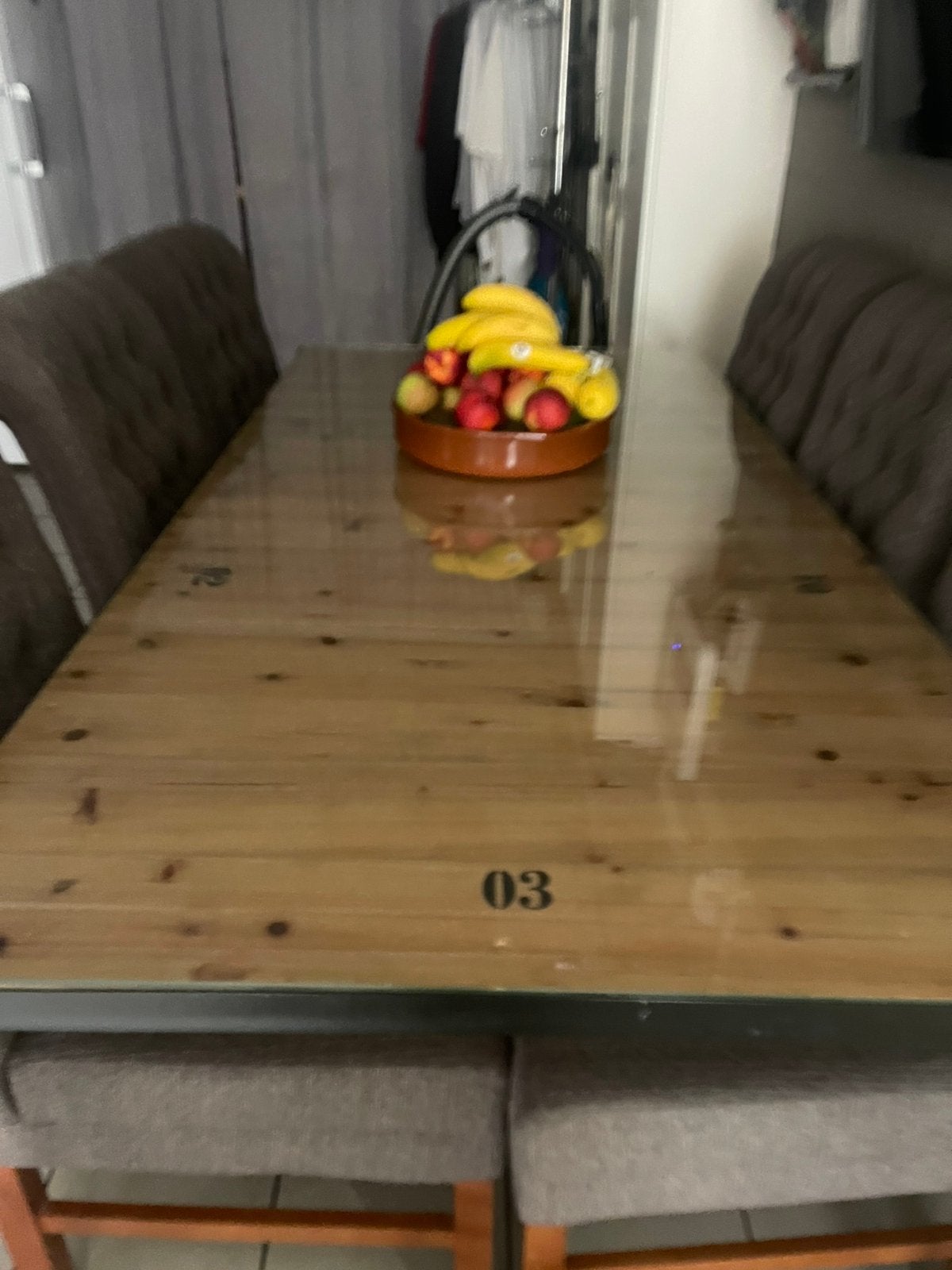 Eettafel industrieel, Enlèvement, Comme neuf