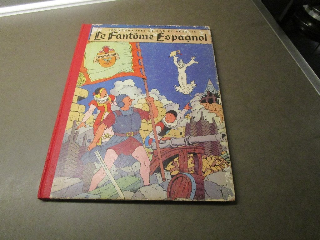 Le fantôme Espagnol - HC - 1956, Boeken, Gelezen, Willy Vandersteen, Eén stripboek, Ophalen of Verzenden
