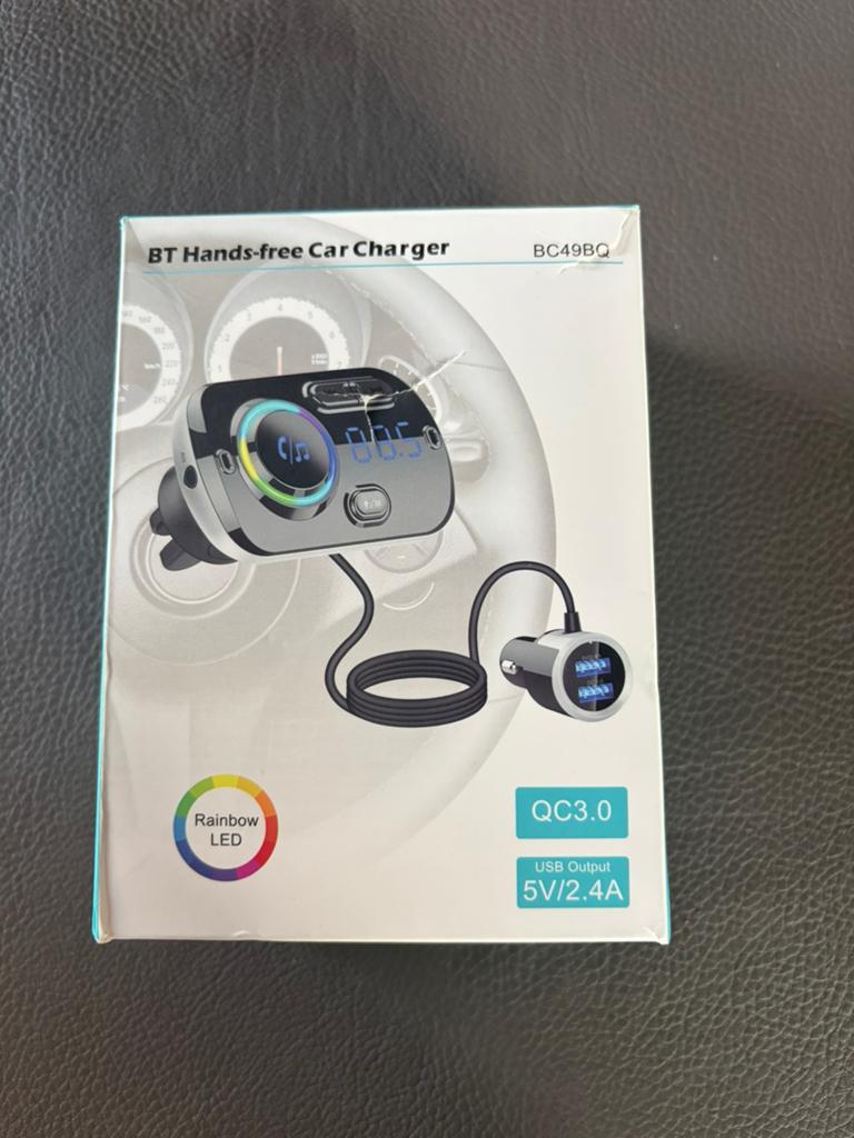 Transmitter FM - hands free car charger, Ophalen of Verzenden, Nieuw