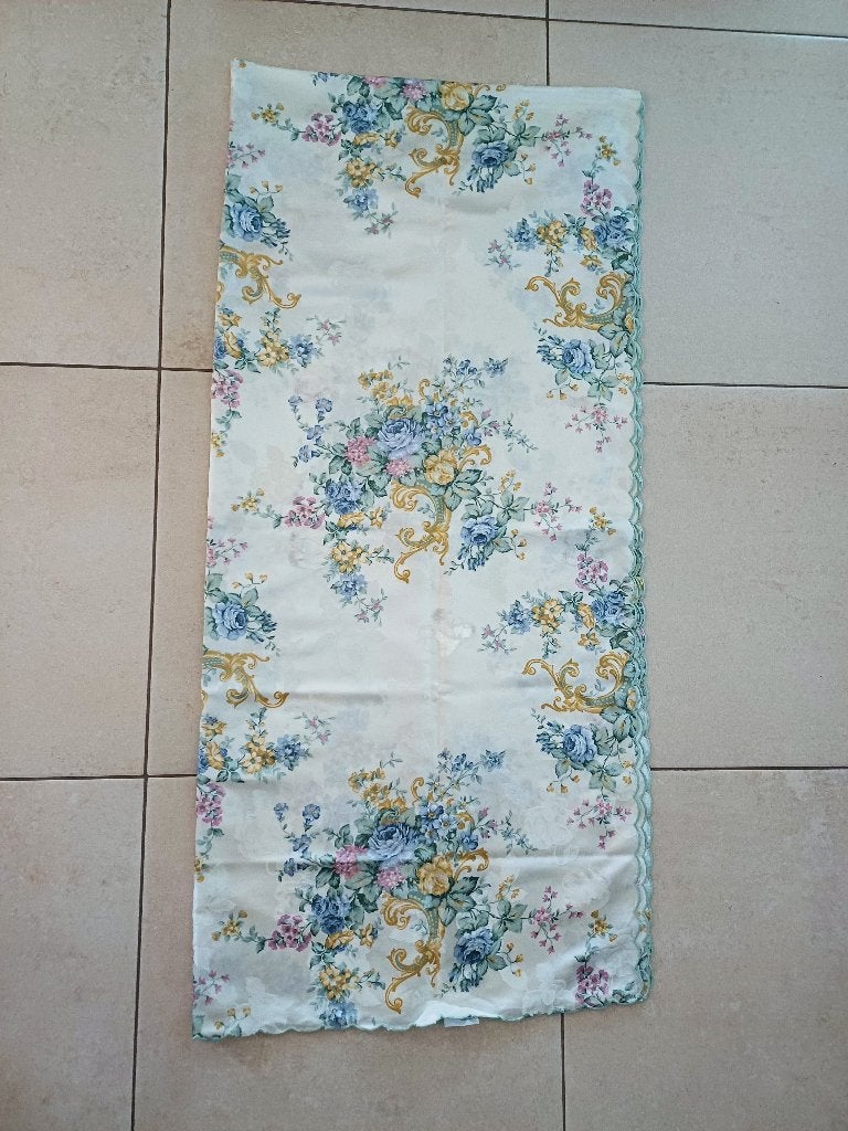 Nappe fleurie De Witte Lietaer, Ophalen, Zo goed als nieuw, Wit, Rechthoek
