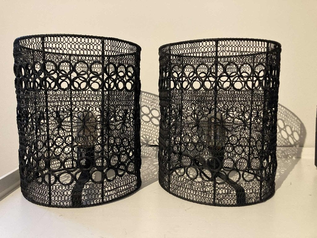 tafellamp 2 stuks, Ophalen, Zo goed als nieuw, Minder dan 50 cm