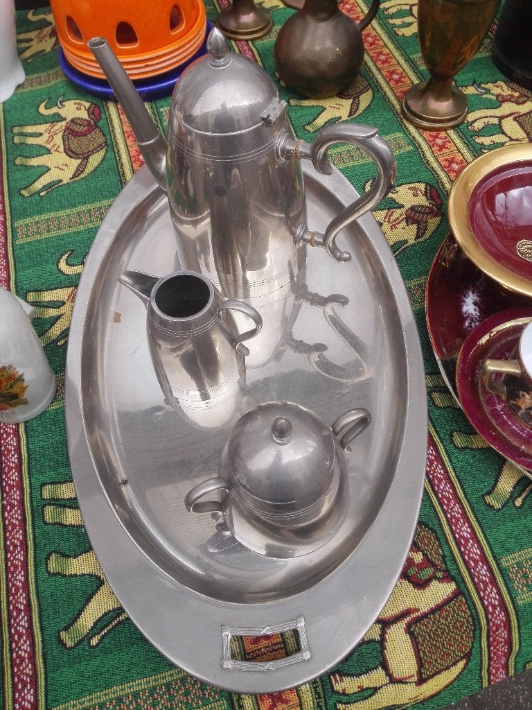 Vintage koffieservies, Overige materialen, Gebruikt, Overige merken, Overige typen
