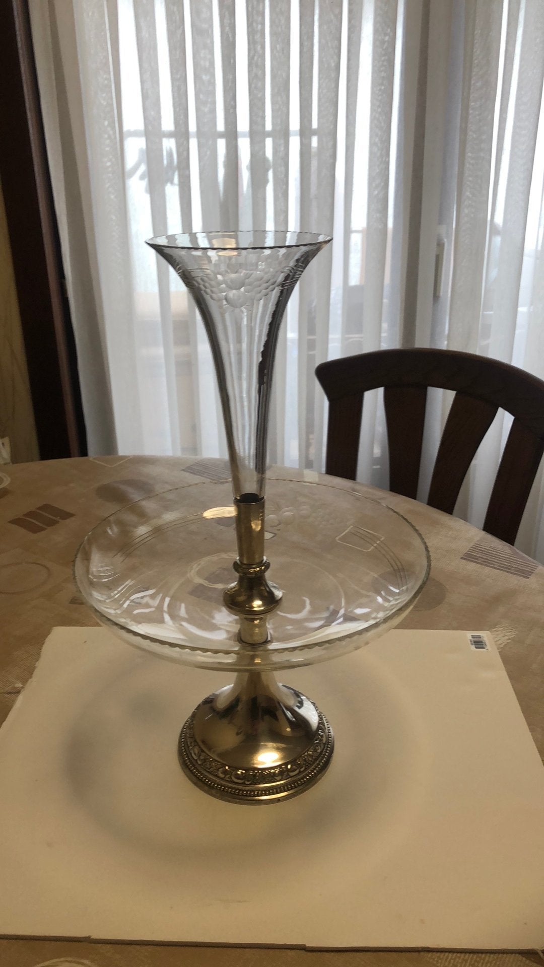 Antiek epergne.vanHenri Louis Chenailler, Enlèvement, Comme neuf
