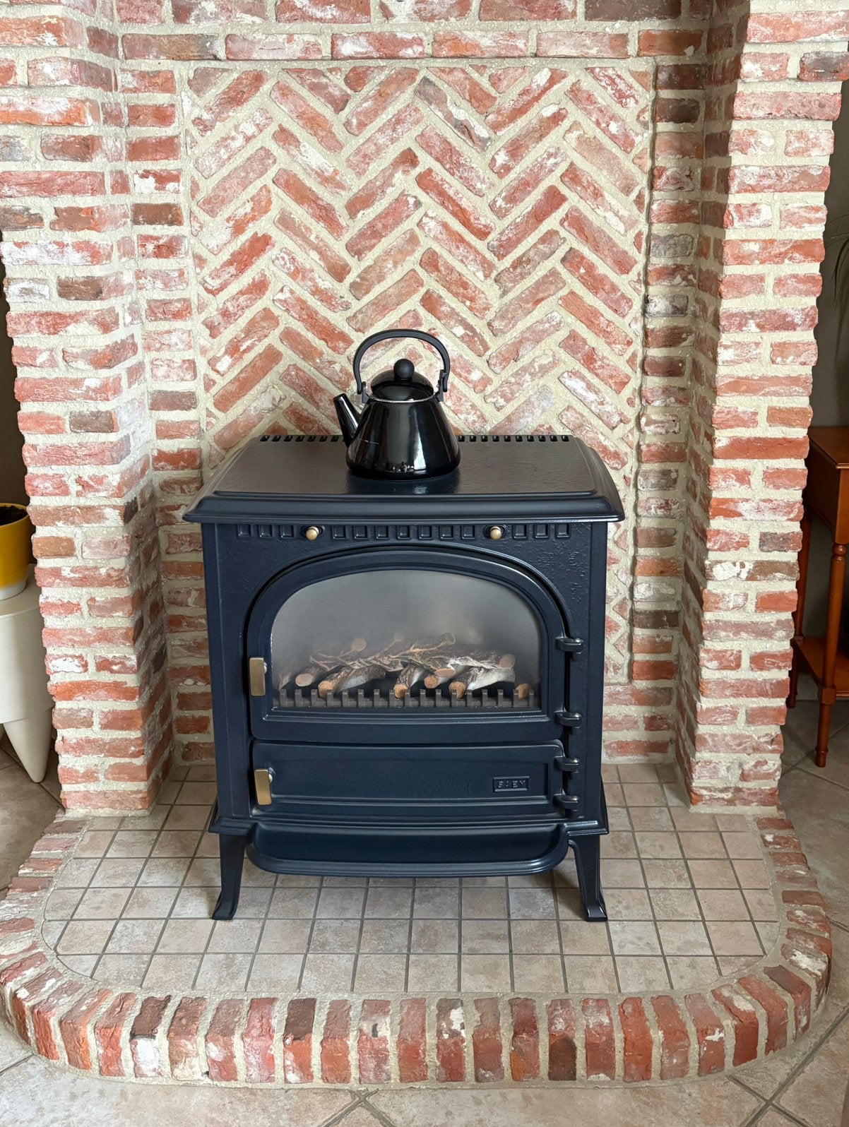SAEY gaskachel, Maison & Meubles, Enlèvement, Comme neuf, Chauffage à gaz