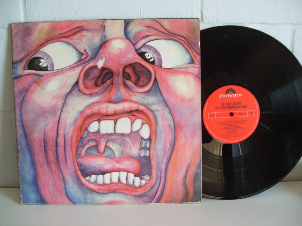 KING CRIMSON  in the court of the crimson king, Cd's en Dvd's, Vinyl | Rock, LP, Ophalen of Verzenden, Gatefold hoes, 12 inch