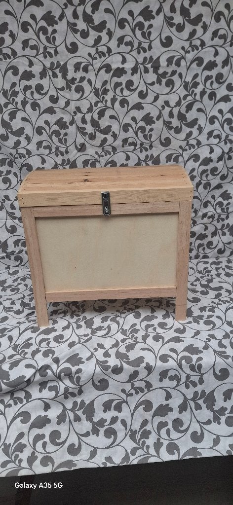 Koffer in triplex, Huis en Inrichting, Woonaccessoires | Kisten, Ophalen, Overige materialen, Minder dan 50 cm, Nieuw