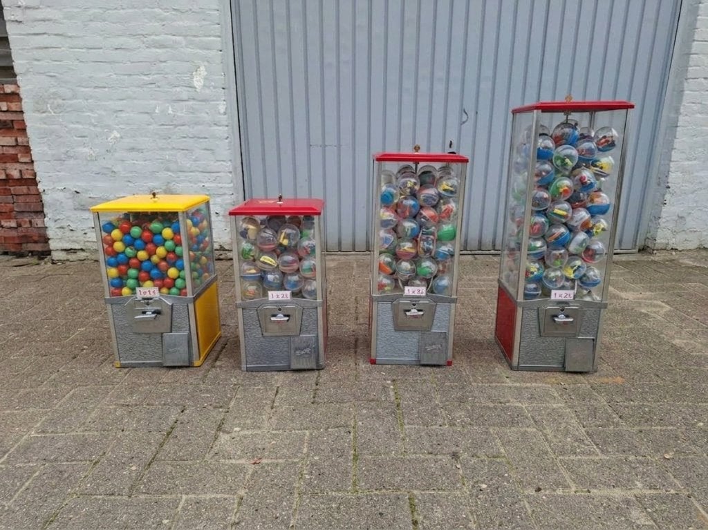 Capsule automaat kauwgom Tattoo automaat vintage retro, Verzamelen, Ophalen of Verzenden, Gebruikt