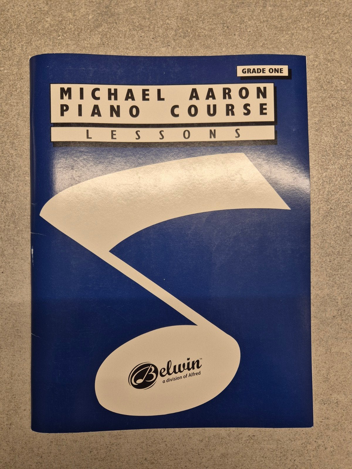 Cours de piano Michael Aaron, première année, Livres, Enlèvement