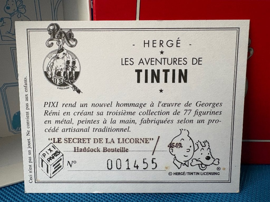 Kuifje Pixi 4549 lege doos, Ophalen of Verzenden, Gebruikt