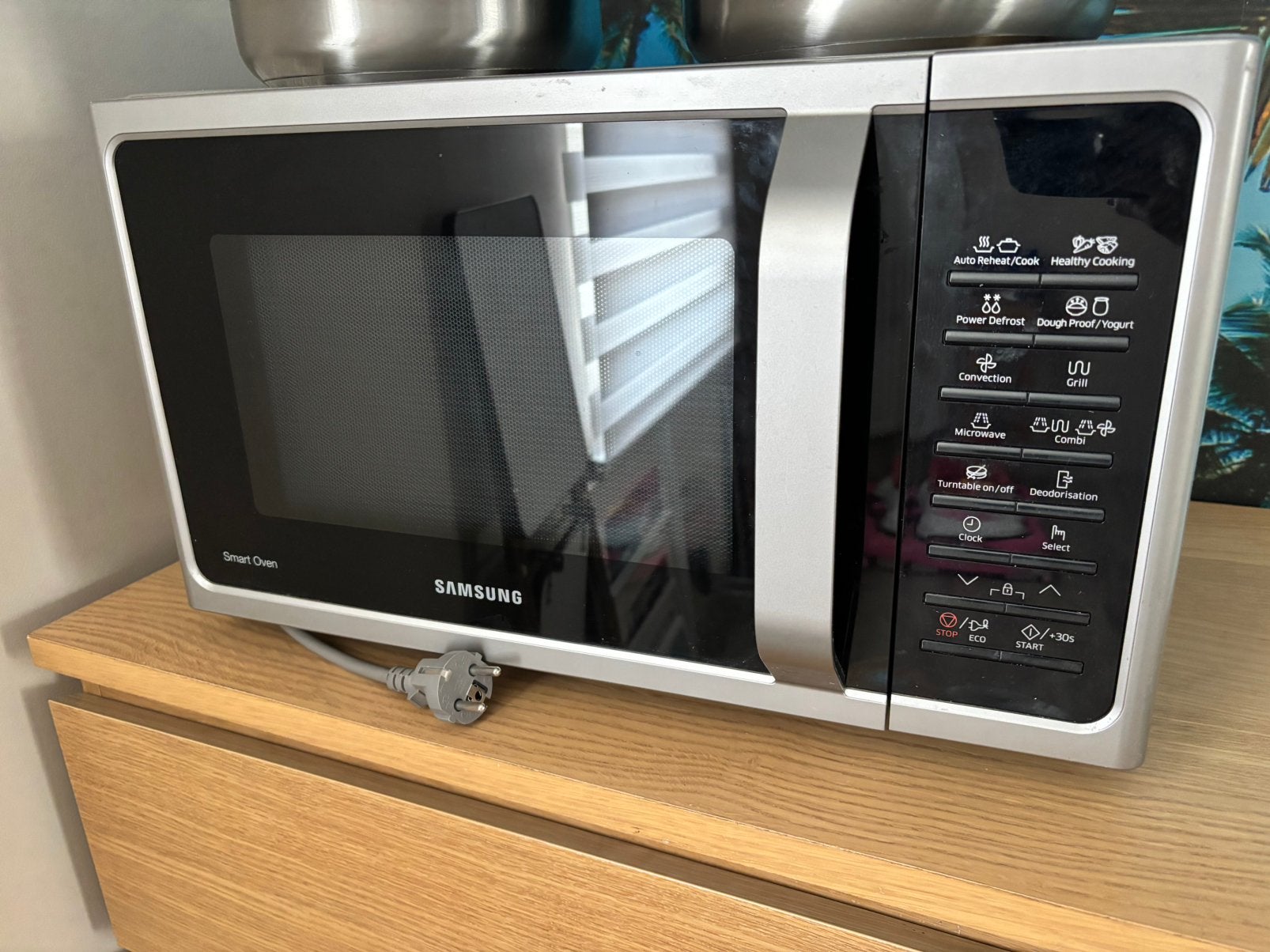 samsung microgolfoven, Ophalen, Gebruikt, Microgolfoven, Draaiplateau