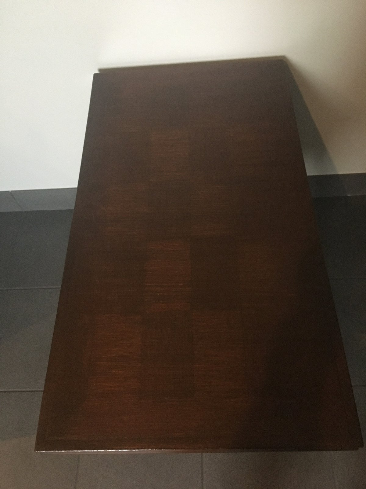 Hardhouten salontafel., Enlèvement, Comme neuf
