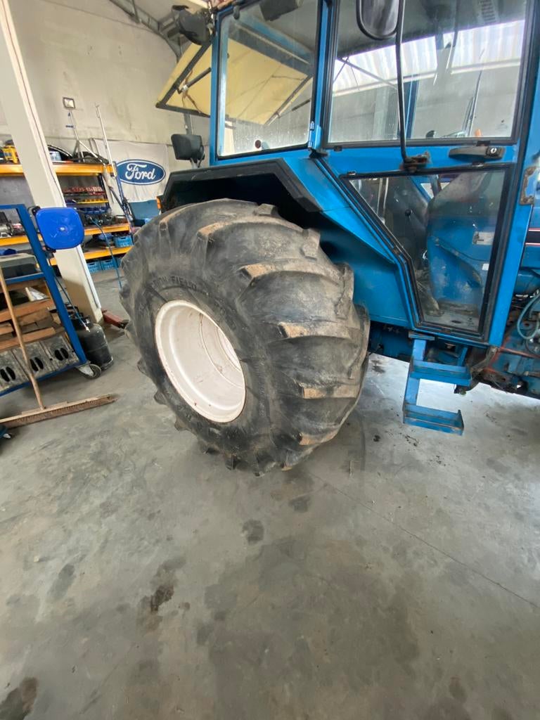 Tractor banden, Ophalen