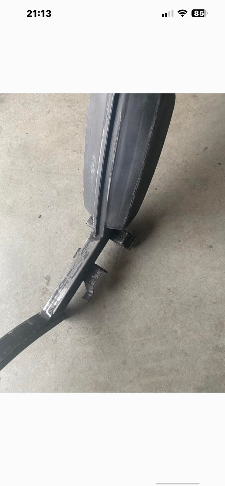 Cadre peugeot 103, Enlèvement, Cadre