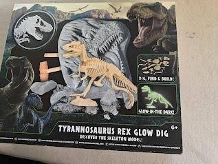 Jurassic World Glow Dig Kit T-Rex Opgraven Set - Nieuw, Enlèvement, Neuf, Construction, Avec lumière
