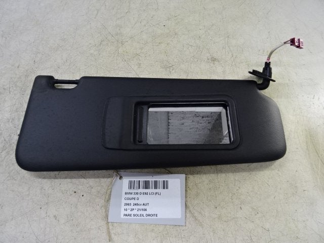 ZONNEKLEP RECHTS BMW 3 serie (E92) (01-2005/12-2013), Auto-onderdelen, Gebruikt, BMW