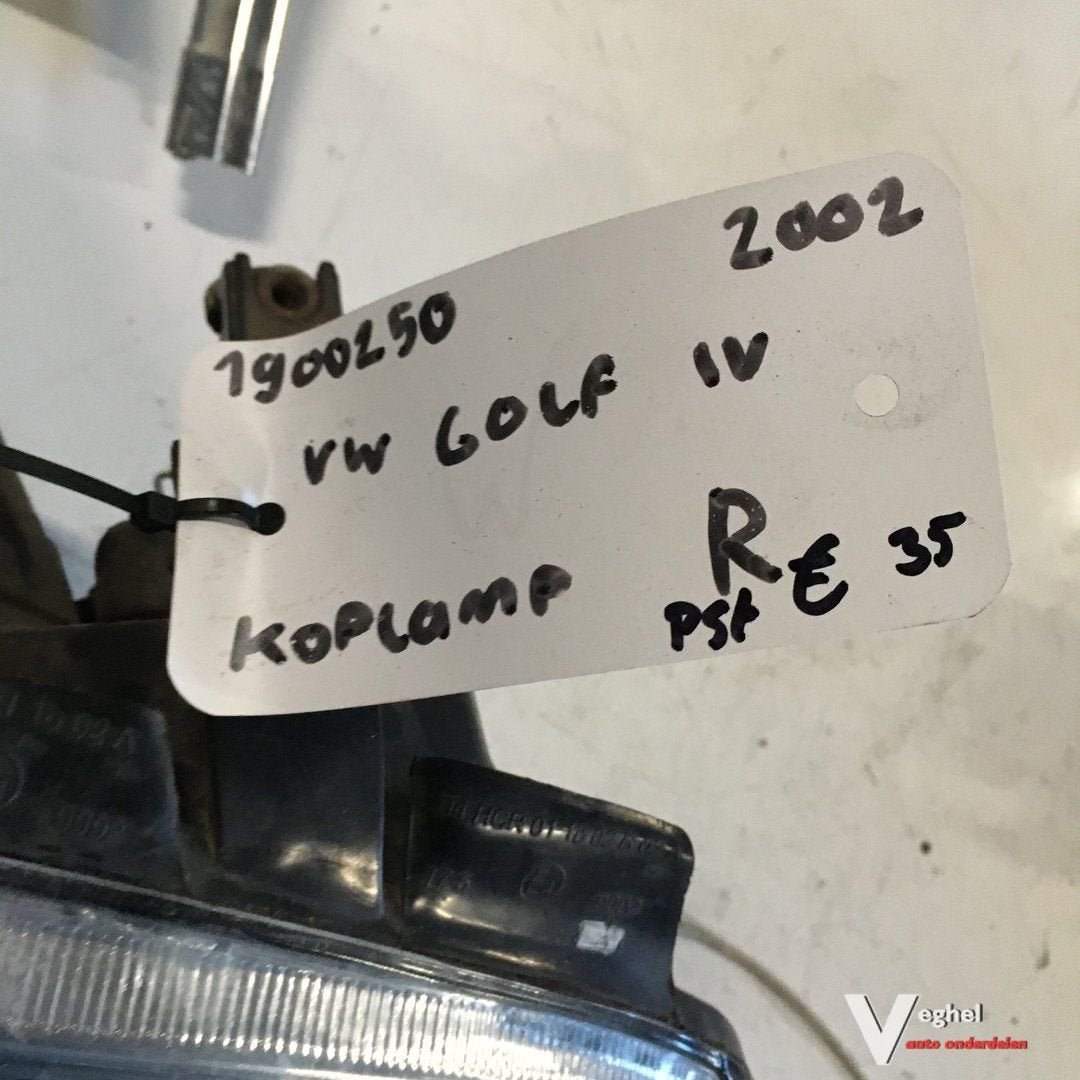 Vw Golf 4 2002 Koplamp Links of  Rechts, Gebruikt, -, -, Ophalen of Verzenden