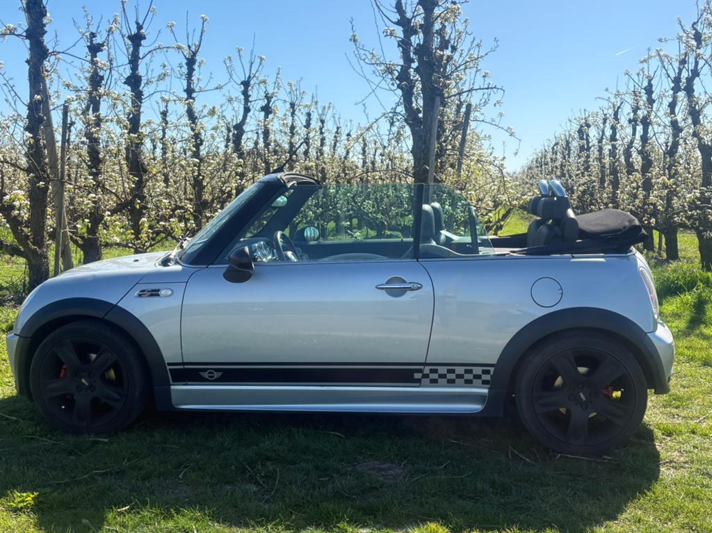 Mini Cooper S Cabriolet, Cuir, Argent ou Gris, Cabriolet, Boîte manuelle