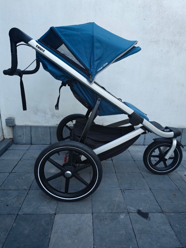 Thule Urban Glide 2, comme neuf, Majolica Blue., Enlèvement, Comme neuf, Autres marques, Dossier réglable