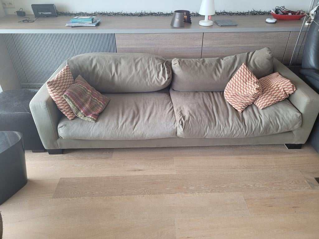 Zithoek merk Richter Young Design in linnenstof Sacco, Huis en Inrichting, Ophalen