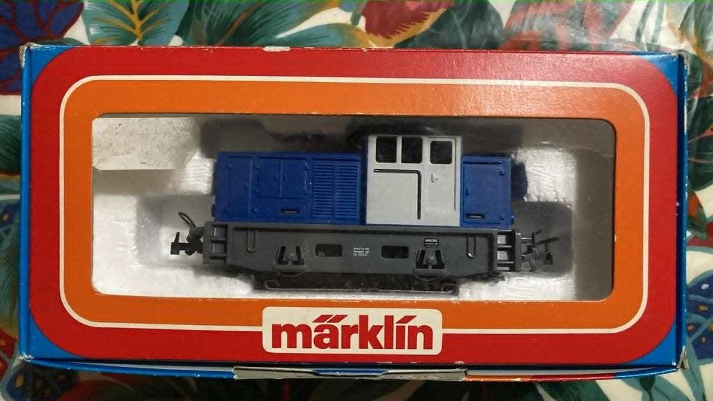 Marklin dieselokje, Wisselstroom, Locomotief, Verzenden, Zo goed als nieuw