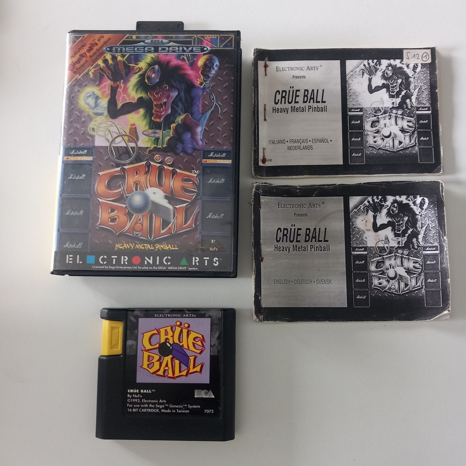 Cruel Ball Sega Mega Drive pal, Games en Spelcomputers, Ophalen of Verzenden, Mega Drive