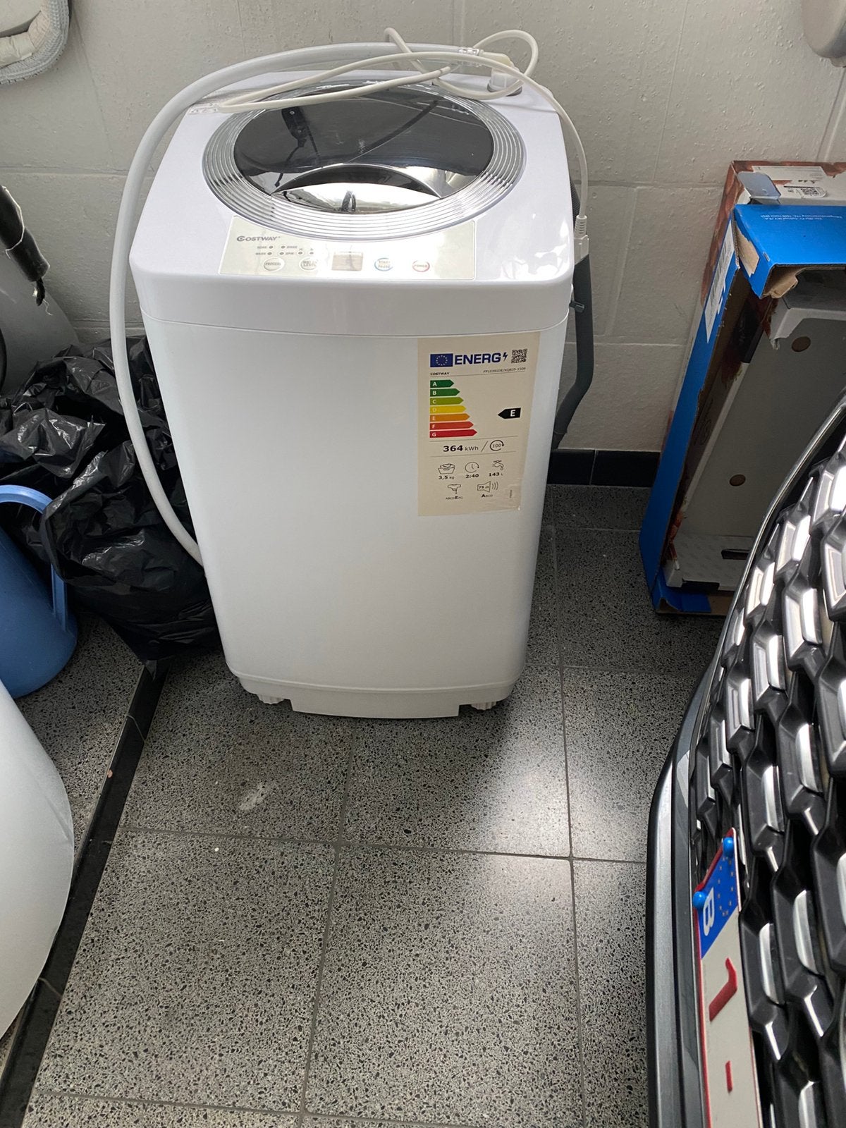 Mini wasmachine, Elektronische apparatuur, Wasmachines, Ophalen, Minder dan 1200 toeren, Minder dan 85 cm, Minder dan 4 kg