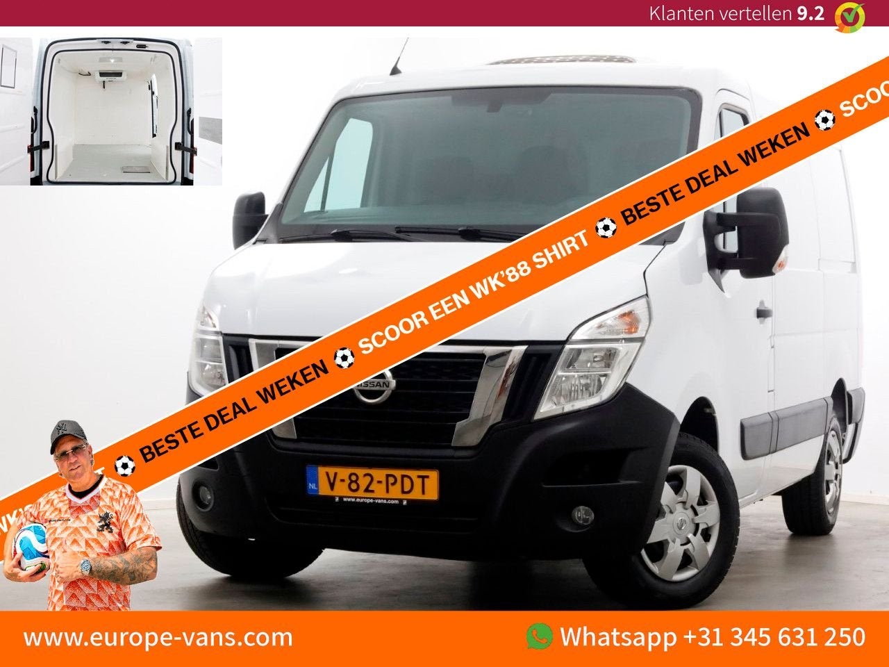 Nissan NV400 / Master 2.3 dCi 150pk L1H1 Automaat Koelwagen, Auto's, Bestelwagens en Lichte vracht, Bedrijf, ABS, Airconditioning