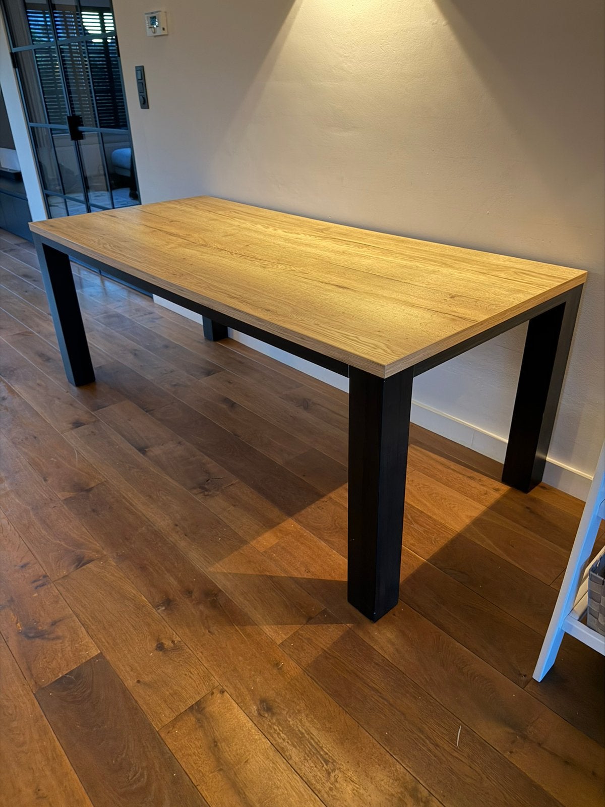 Eettafel 200cm x 90cm, Huis en Inrichting, Ophalen, Zo goed als nieuw