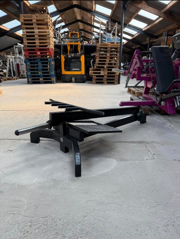 Flame Sport T Bar Row / plate loaded / 50 mm / Tbar, Sport en Fitness, Ophalen, Gebruikt, Benen, Overige typen