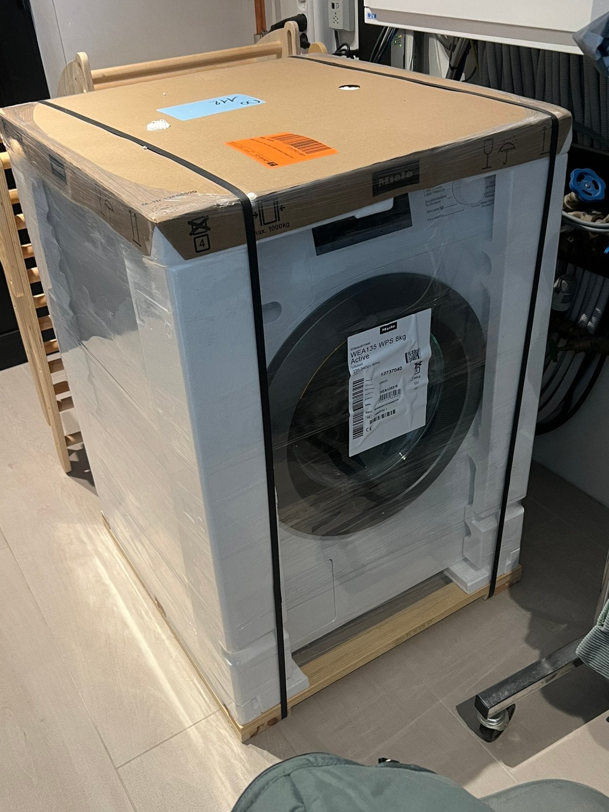 Wasmachine miele 8kg, Ophalen, Nieuw