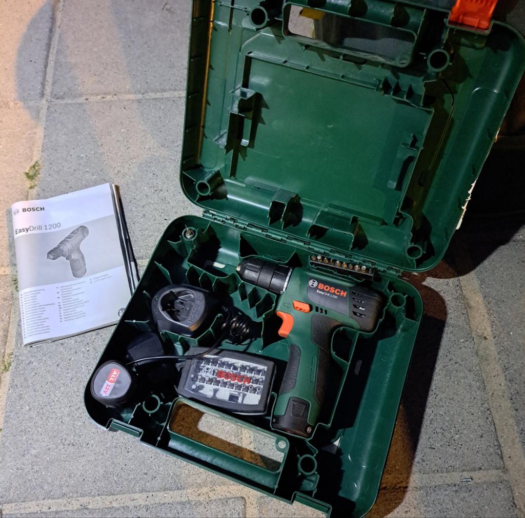Bosch EasyDrill, Ophalen, Zo goed als nieuw