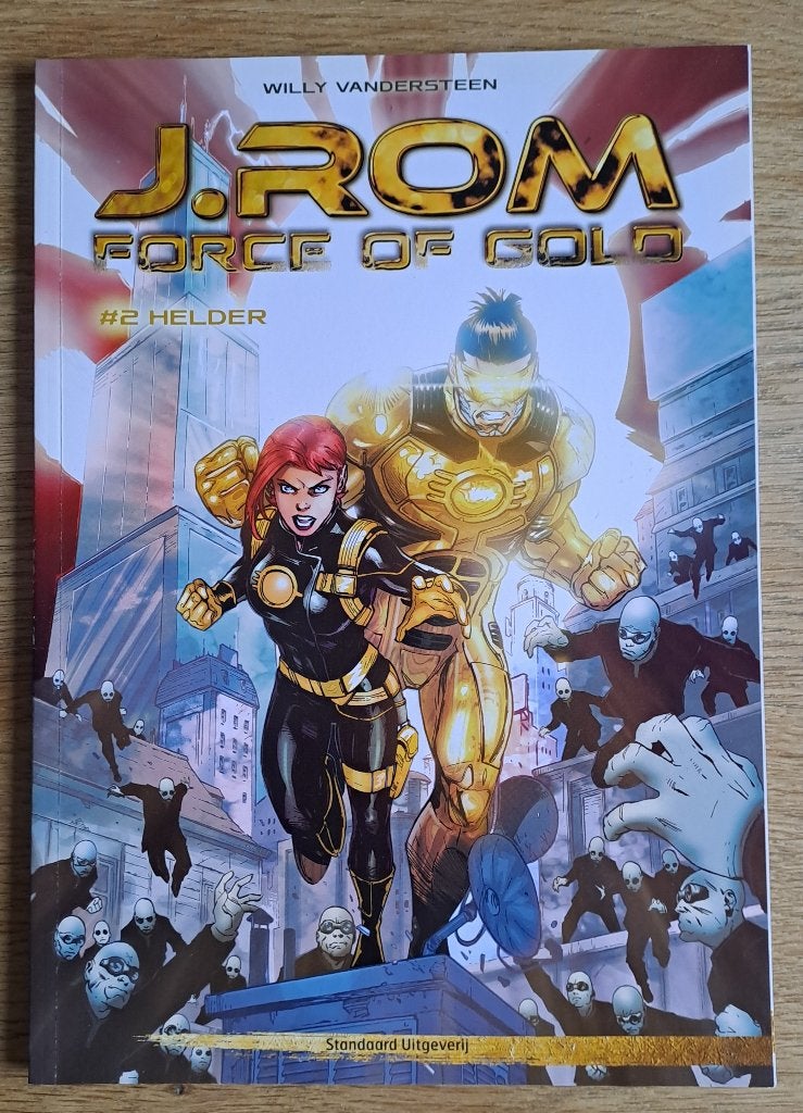 2 - J.Rom Force Of Gold - Helder, Willy Vandersteen, Eén stripboek, Ophalen of Verzenden, Zo goed als nieuw