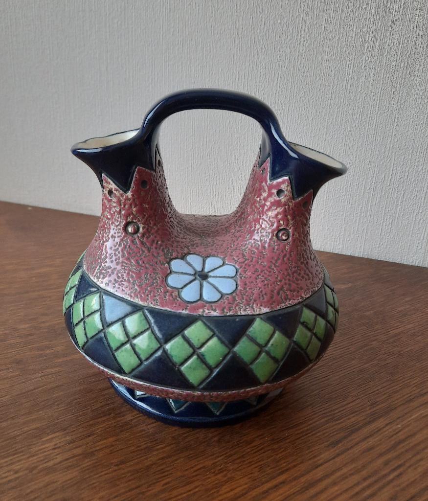 Amphora tulpenvaasje, Antiek en Kunst, Ophalen